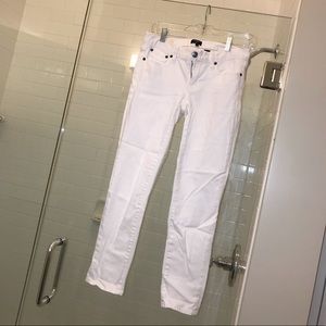J Crew White Jeans
